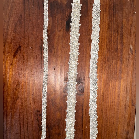 Pack of 3 Bridal Belts: Never Used! - Picture 2 of 4